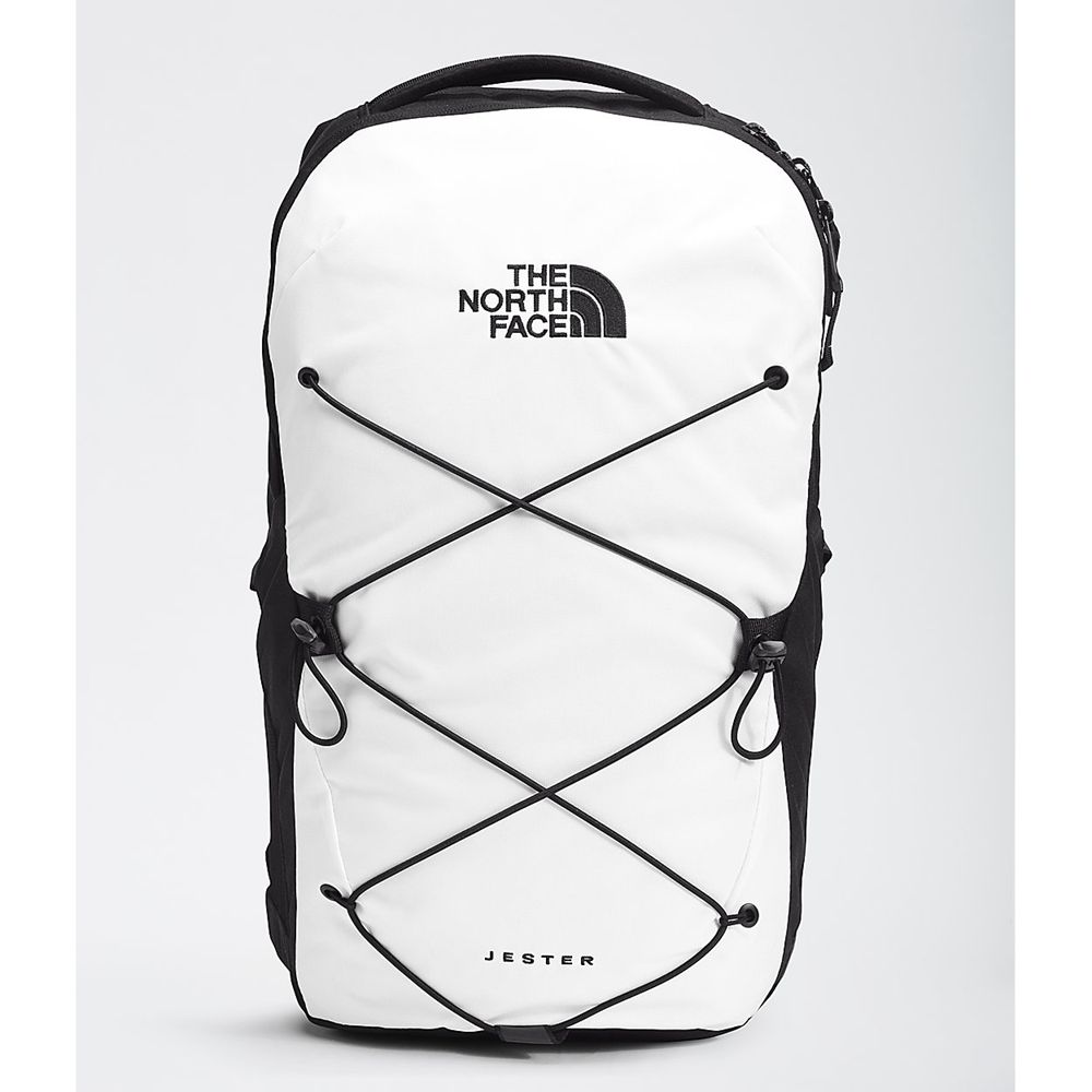 The North Face Backpacks Boys Australia - The North Face Jester White / Black (YLK-473261)